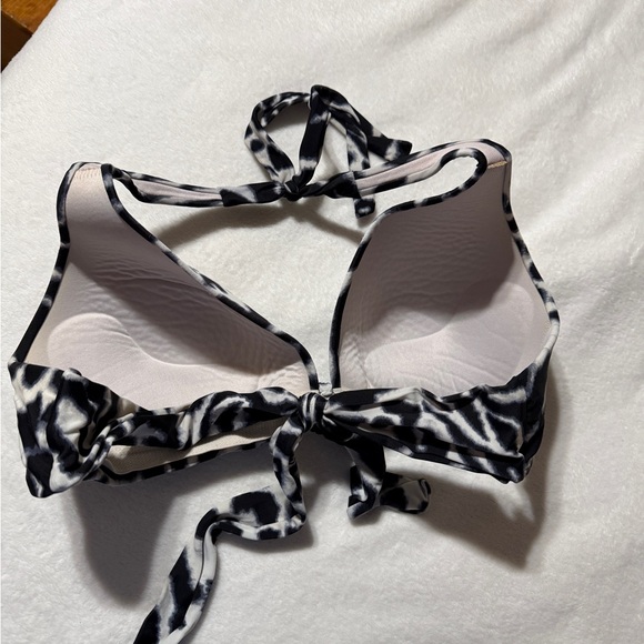 Ruby Rd. Zebra Print Bikini Top - Picture 2 of 4